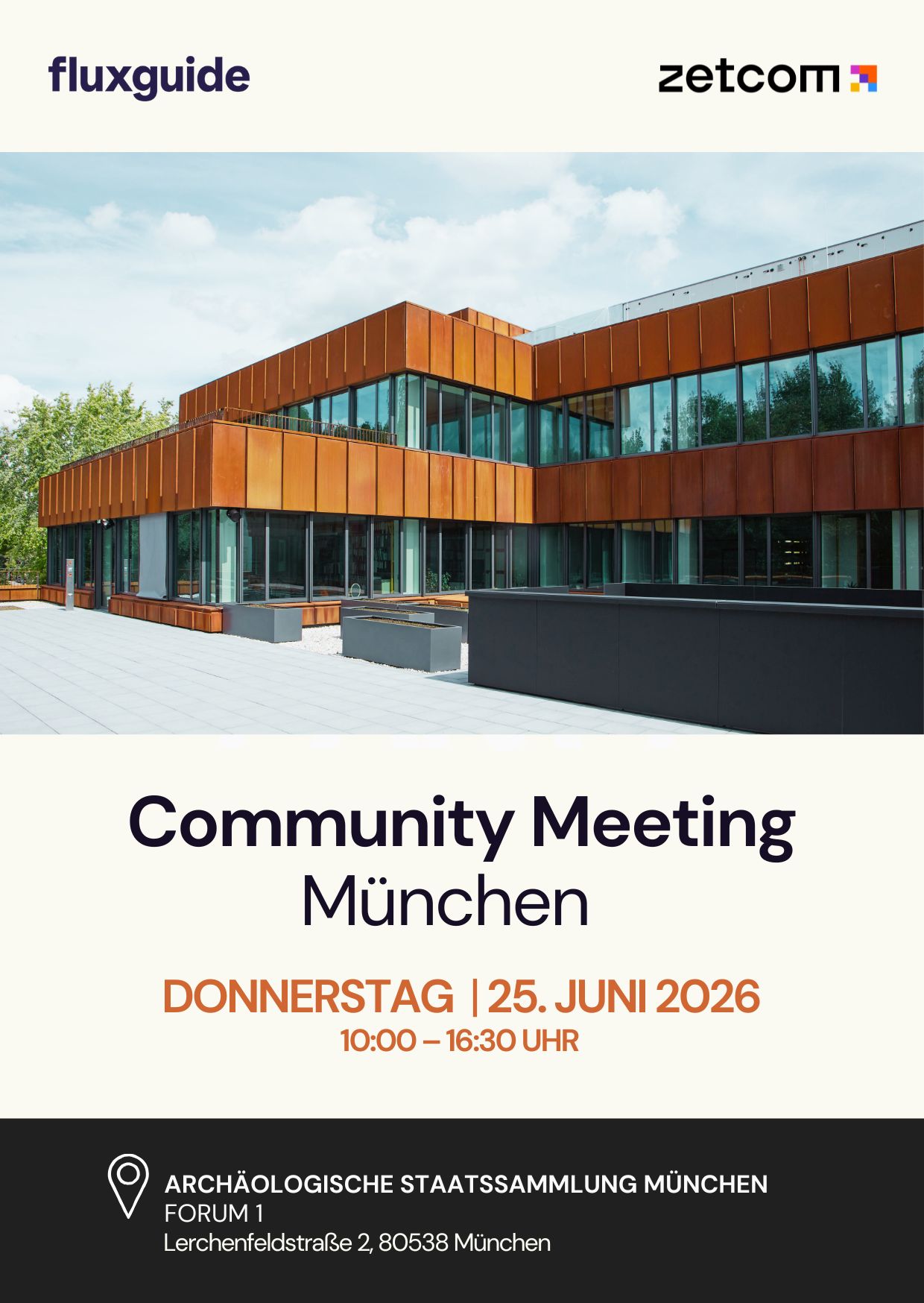 Flyer Community Event München